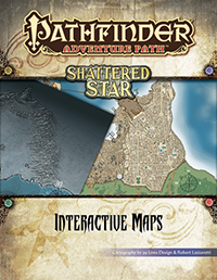[PZO9000-11ME] Pathfinder Adventure Path Shattered Star Interactive Maps